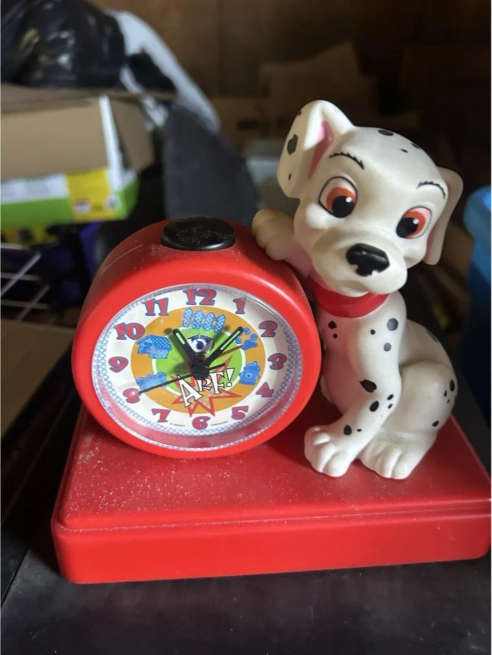 101 Dalmatians vintage alarm clock